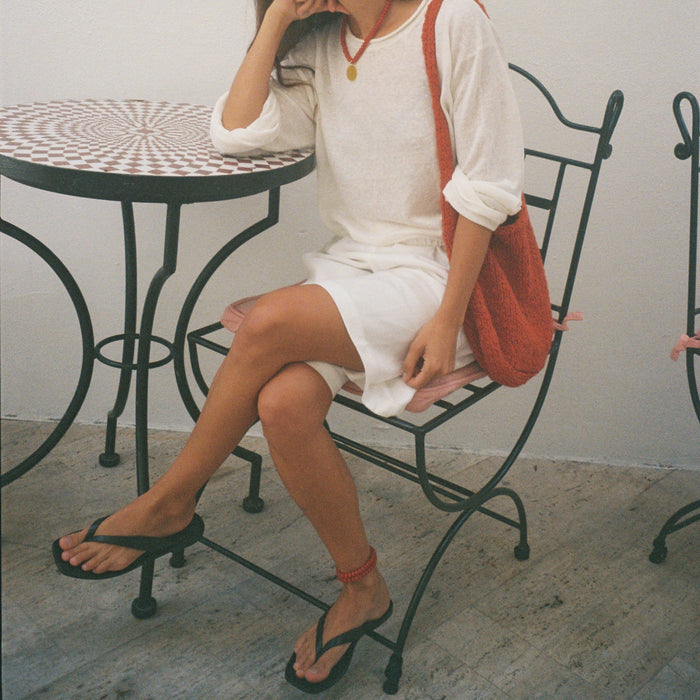 The Bag in Burnt Red