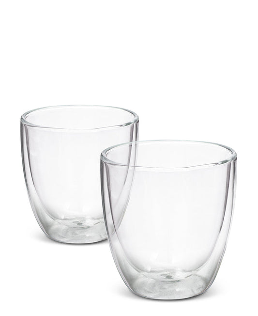 The Barista Borosilicate Double Wall Glass 310ML - Clear