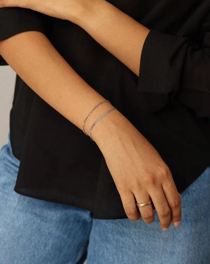 The Go-To Bracelet Set | Platinum Plated Bracelets Missoma