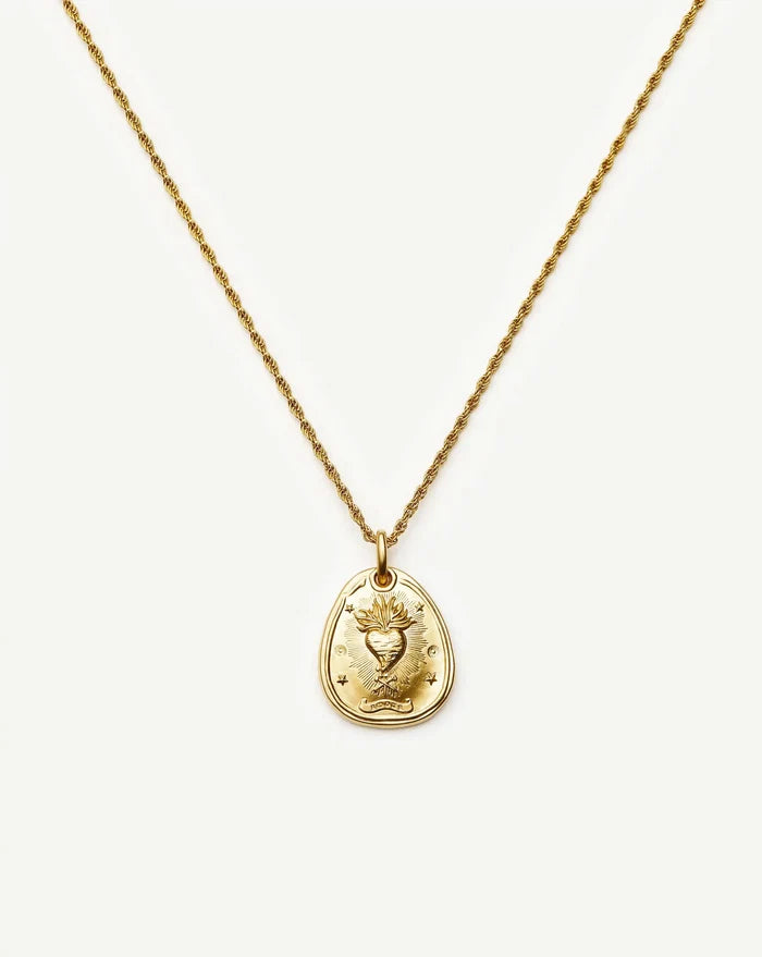 The Heart Talisman Necklace | 18k Gold Plated Necklaces Missoma
