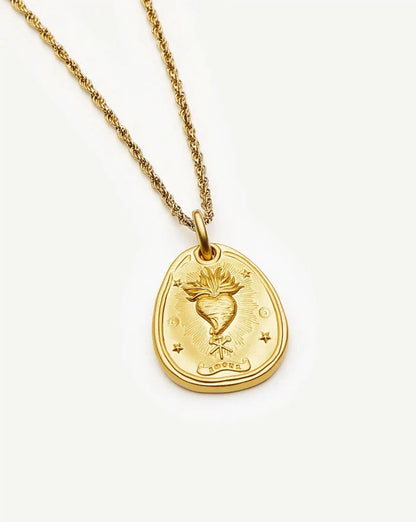 The Heart Talisman Necklace | 18k Gold Plated Necklaces Missoma