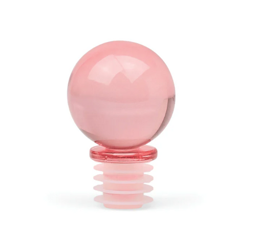 THE MOONY GLASS BOTTLE STOPPER-BLUSH