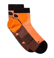 THE NORTH FACE RUN SOCK QUARTER NARANJA