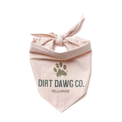 The Paws - Custom Text / Message Dog Bandanas - Dog.Dog.Cat.