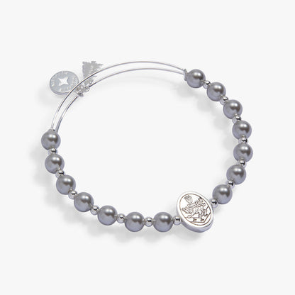 The Twilight Saga Cullen Crest Beaded Charm Bangle