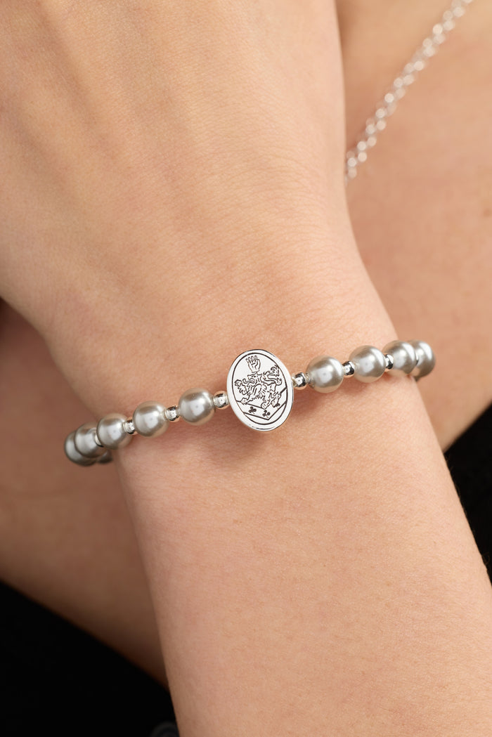 The Twilight Saga Cullen Crest Beaded Charm Bangle