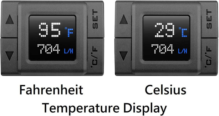 Thermaltake Pacific TF1 Cooler Temperature and Flow Indicator CL-W219-PL00BL-A