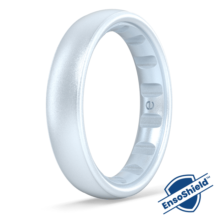 Elements Luxe Thin Silicone Ring - Diamond