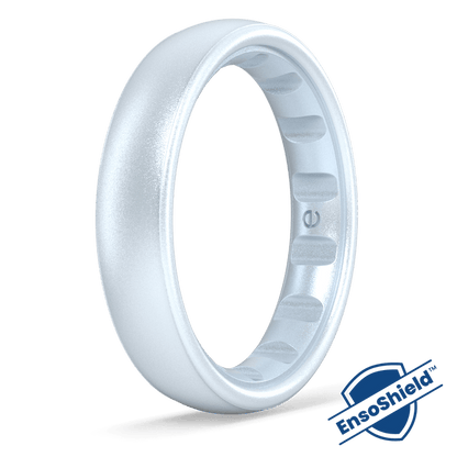 Elements Luxe Thin Silicone Ring - Diamond