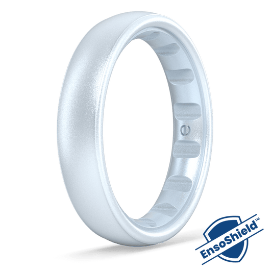 Elements Luxe Thin Silicone Ring - Diamond
