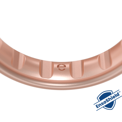 Elements Luxe Thin Silicone Ring - Dusty Rose Gold