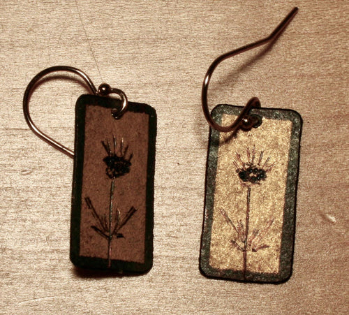 Thistle Earrings
