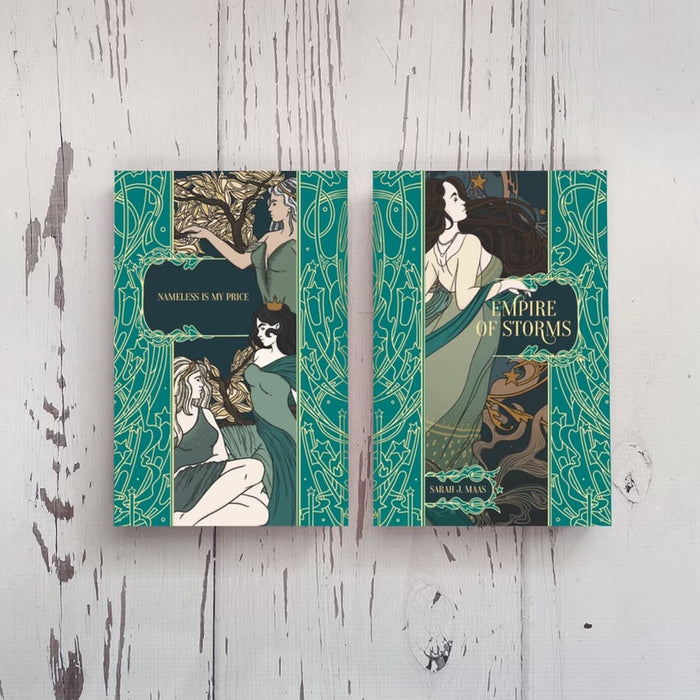 Throne of Glass Foil Dust Jackets