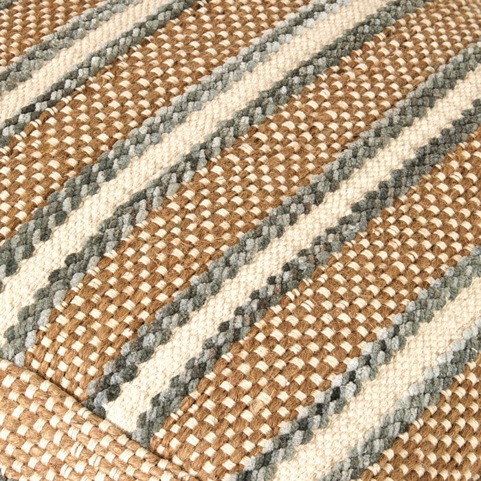 Tide Stripe Pouf