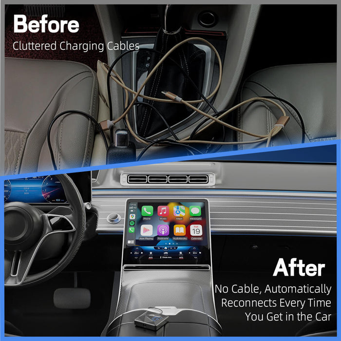 (Today Special Offer 46% OFF) U2AIR Pro Wireless CarPlay Adapter