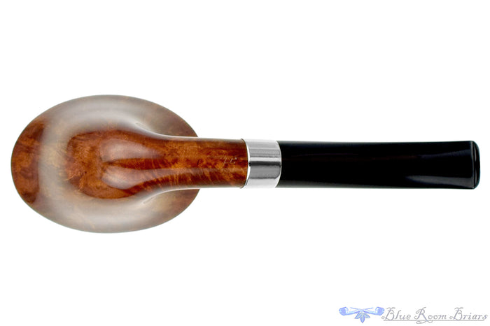 Blue Room Briars is proud to present this Todd Harris Pipe Bent Fan Dublin with Nickel