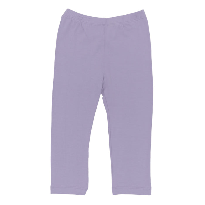 Flat lay of Kyte Baby Toddler Leggings in Taro