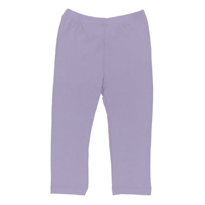 Flat lay of Kyte Baby Toddler Leggings in Taro
