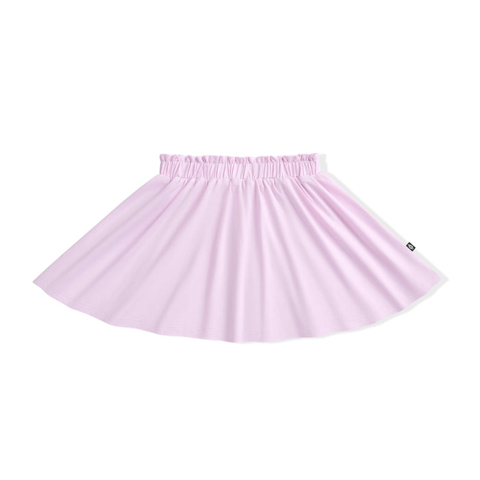 Light purple skort on a white background