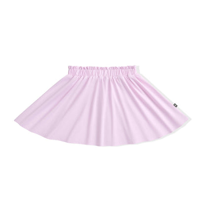 Light purple skort on a white background