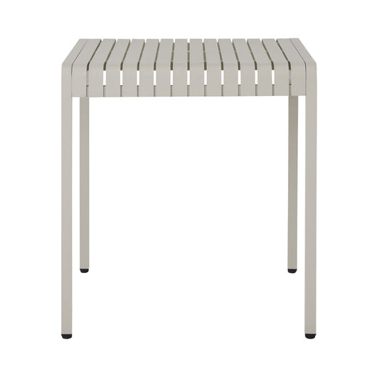 Tomi Aluminium Dining Table 70cm Taupe