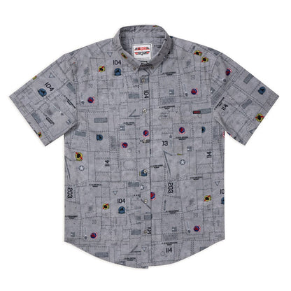 RSVLTS Top Gun Top Gun "Tomacat Fuselage" _ KUNUFLEX Short Sleeve Shirt Top Gun "Tomacat Fuselage" _ KUNUFLEX Short Sleeve Shirt