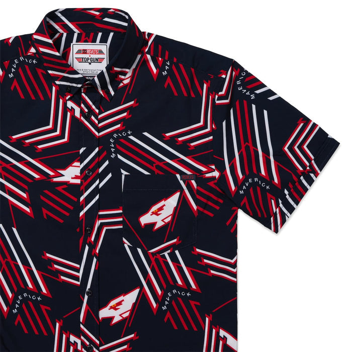 RSVLTS XS Top Gun Top Gun "Maverick"_ KUNUFLEX Short Sleeve Shirt Top Gun "Maverick"_ KUNUFLEX Short Sleeve Shirt