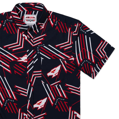 RSVLTS XS Top Gun Top Gun "Maverick"_ KUNUFLEX Short Sleeve Shirt Top Gun "Maverick"_ KUNUFLEX Short Sleeve Shirt