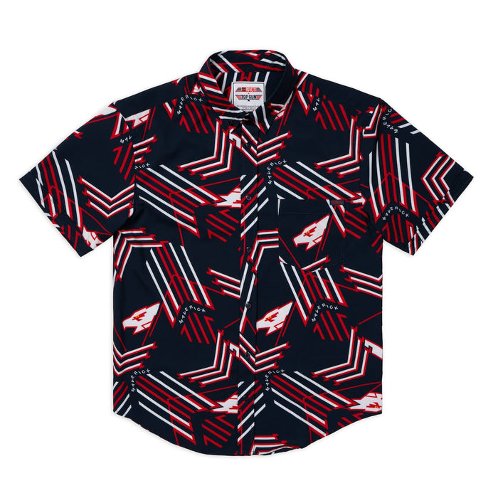 RSVLTS Top Gun Top Gun "Maverick"_ KUNUFLEX Short Sleeve Shirt Top Gun "Maverick"_ KUNUFLEX Short Sleeve Shirt