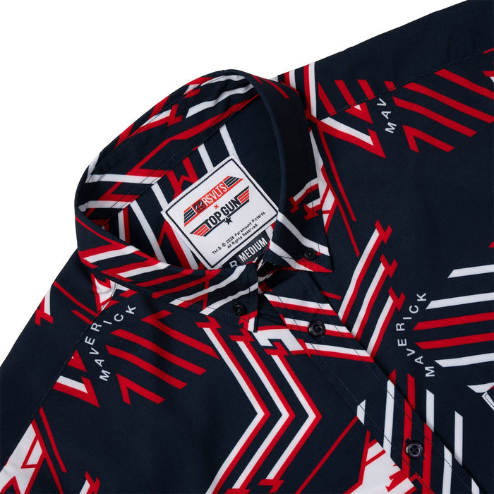 RSVLTS Top Gun Top Gun "Maverick"_ KUNUFLEX Short Sleeve Shirt Top Gun "Maverick"_ KUNUFLEX Short Sleeve Shirt