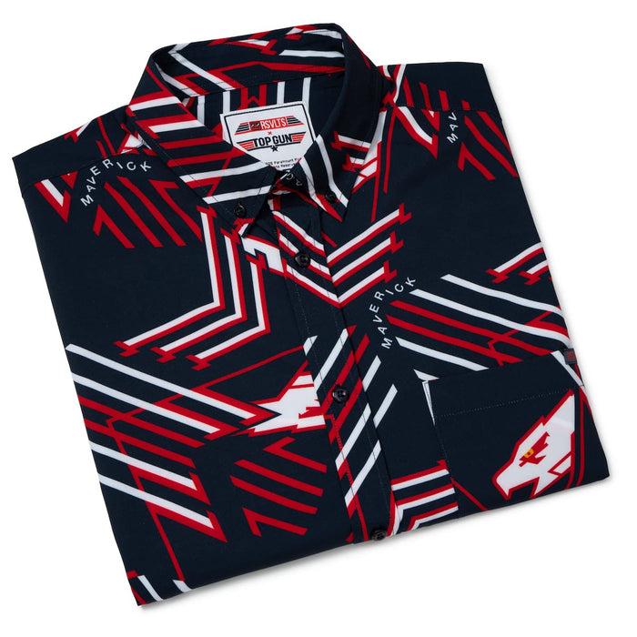 RSVLTS Top Gun Top Gun "Maverick"_ KUNUFLEX Short Sleeve Shirt Top Gun "Maverick"_ KUNUFLEX Short Sleeve Shirt