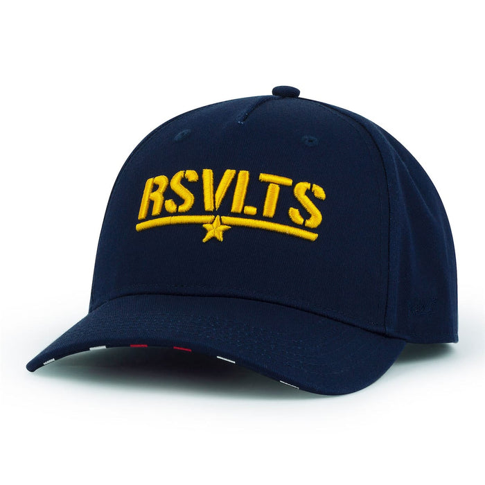 RSVLTS Standard Top Gun Top Gun Anniversary Year "Viper's Cap" _ 5-Panel Snapback Hat Top Gun Anniversary Year "Viper's Cap" _ 5-Panel Snapback Hat