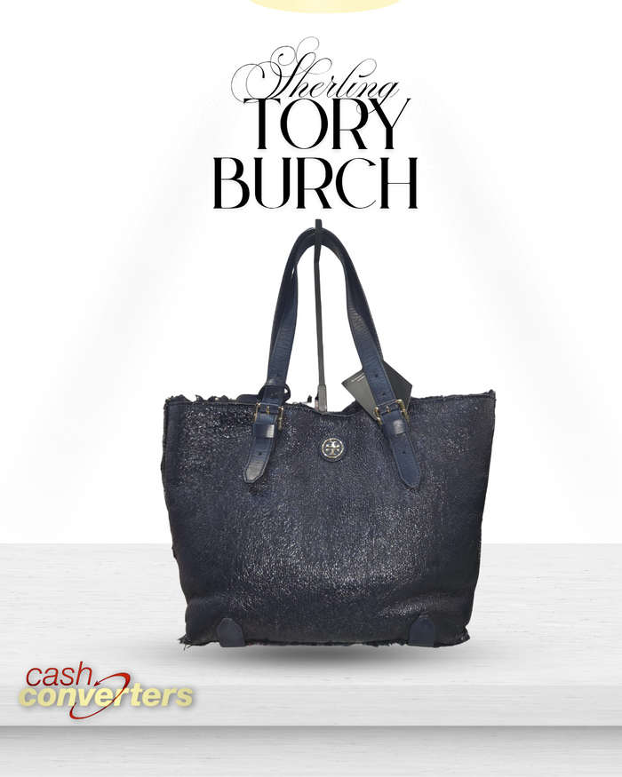 Tory Burch Shearling Tote Bag
