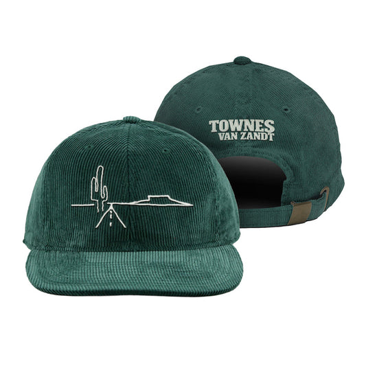 Townes Van Zandt - Townes Van Zandt - Green Corduroy Hat Vinyl & Merch | Fat Possum Records