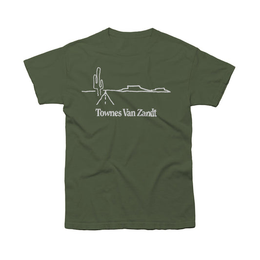 Townes Van Zandt - Townes Van Zandt Cactus | T-Shirt Vinyl & Merch | Fat Possum Records