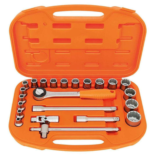 Tramontina Pro Socket Set 1/2" DR x 23pc 8-32mm