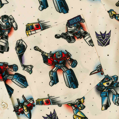 RSVLTS Transformers Short Sleeve Shirt Transformers "Robots Ink Disguise" – KUNUFLEX Short Sleeve Shirt