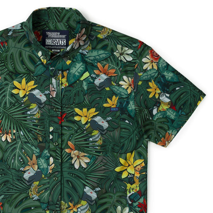 RSVLTS XS Transformers Short Sleeve Shirt Transformers "Trop & 'Lock" – KUNUFLEX Short Sleeve Shirt