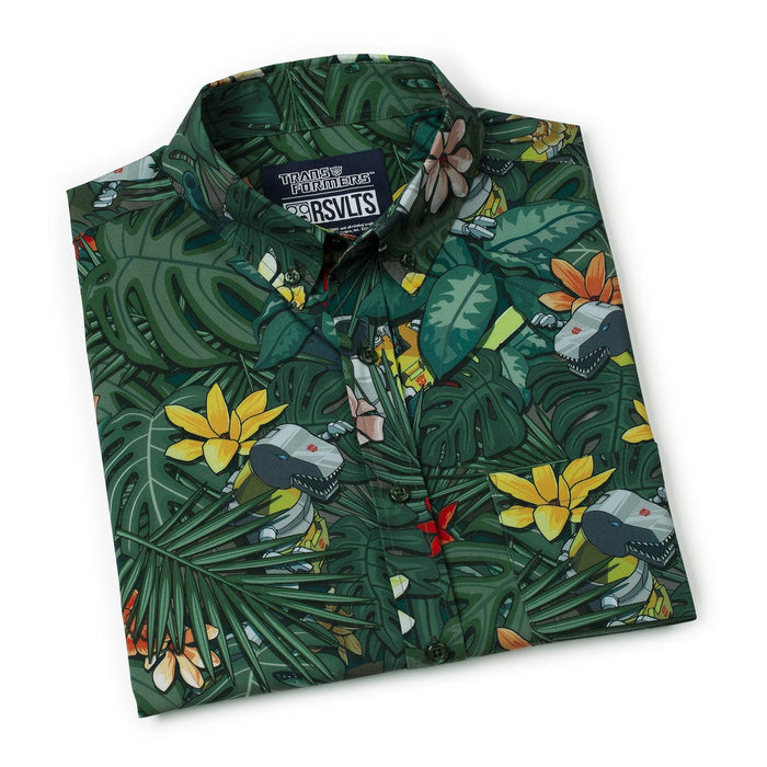 RSVLTS Transformers Short Sleeve Shirt Transformers "Trop & 'Lock" – KUNUFLEX Short Sleeve Shirt