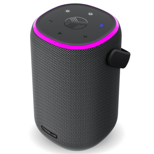 TREBLAB HD-Energy Pro Portable Outdoor Bluetooth Speaker, 18H Playtime IPX6 | 40W speaker with power bank charging, dual drivers, bass radiator & RGB light, handle for camping, beach, backyard use