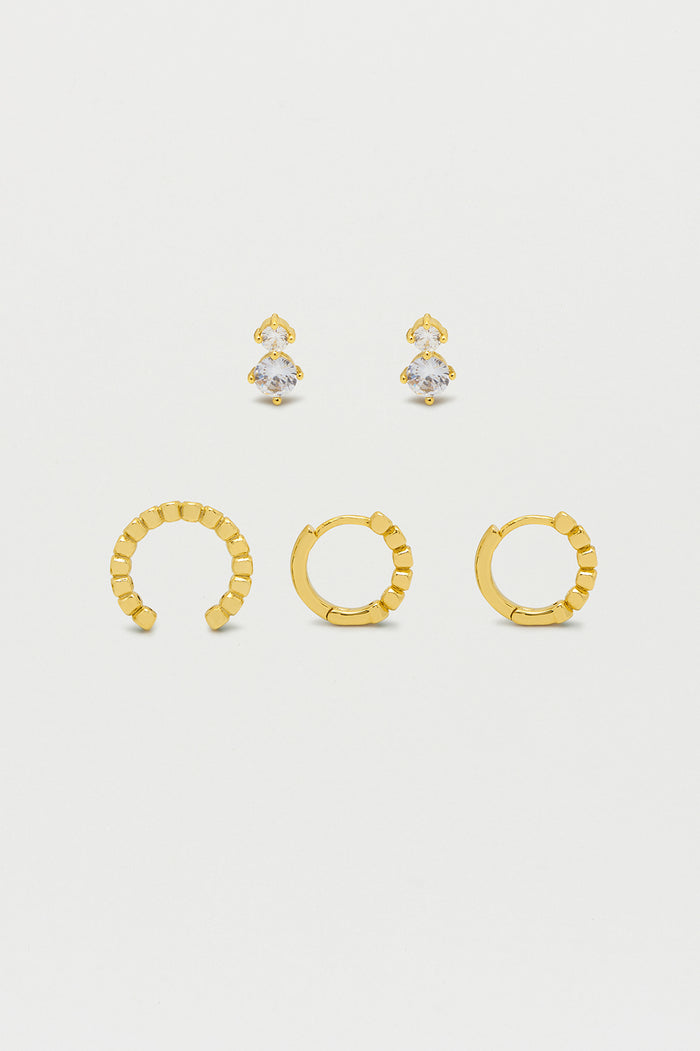 Trio Earrings Set