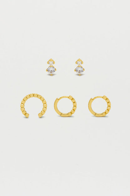 Trio Earrings Set
