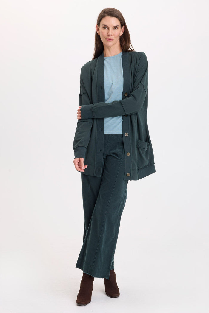 Wearables Trude Fleece Button-Up Cardigan