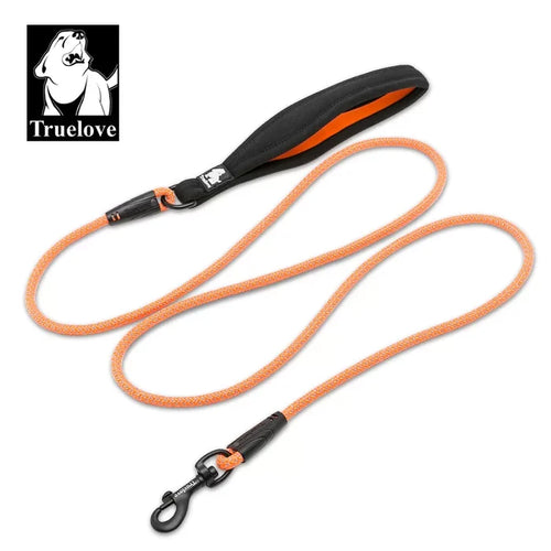 TrueLove Rope Dog Leash - Reflective and Soft Neoprene Comfort Handle TLL2571 - Dog.Dog.Cat.