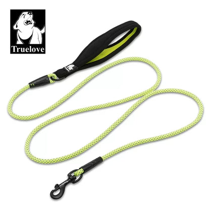 TrueLove Rope Dog Leash - Reflective and Soft Neoprene Comfort Handle TLL2571 - Dog.Dog.Cat.