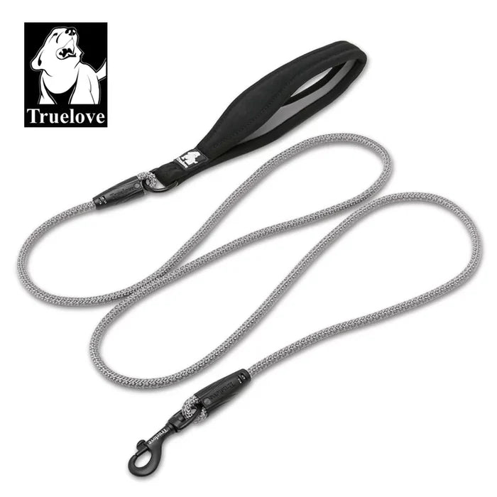 TrueLove Rope Dog Leash - Reflective and Soft Neoprene Comfort Handle TLL2571 - Dog.Dog.Cat.