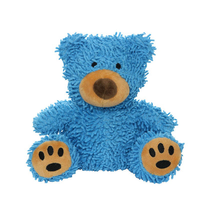 Tuffy Dog Toys - VIP Products - Mighty Microfiber Ball - Bear, Durable, Squeaky Dog Toy - Dog.Dog.Cat.