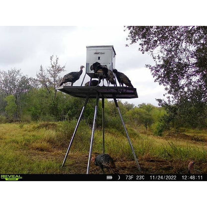 Turkey Feeder (200-lb. Capacity) All Seasons Feeders Turkey Feeder