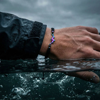 Universe Mountain Braided Bracelet