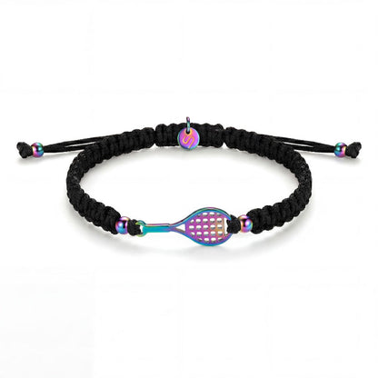Universe Tennis Braided Bracelet